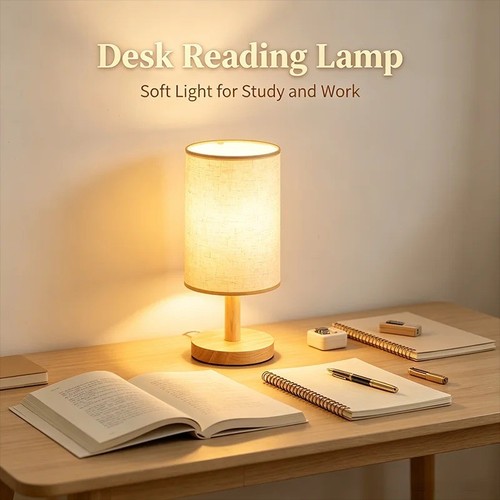 Bedside lamp table - lamp, light