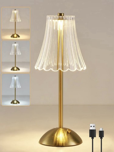 Rechargeable table lamp - table, 3