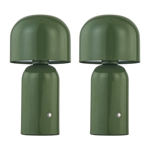 Set modern sage green led - sage,