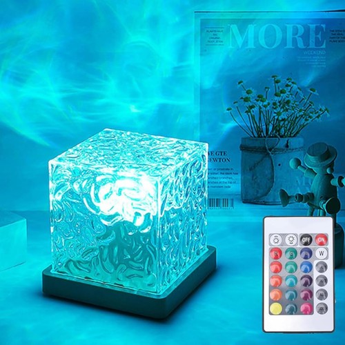 Led crystal table lamp diamond - crystal,