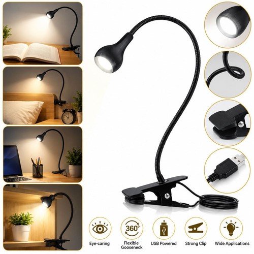 Usb led flexible clip light - clip,