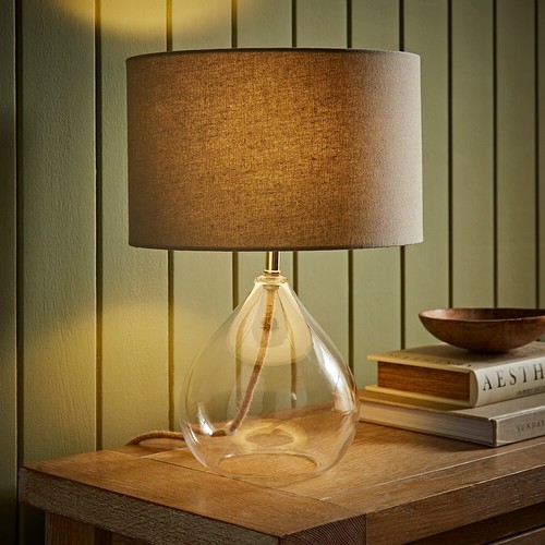 Eloise clear glass table - clear,