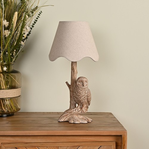 Hestia ceramic owl table - owl,
