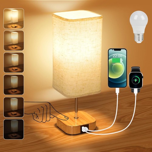 Touch control bedside lamps - control,