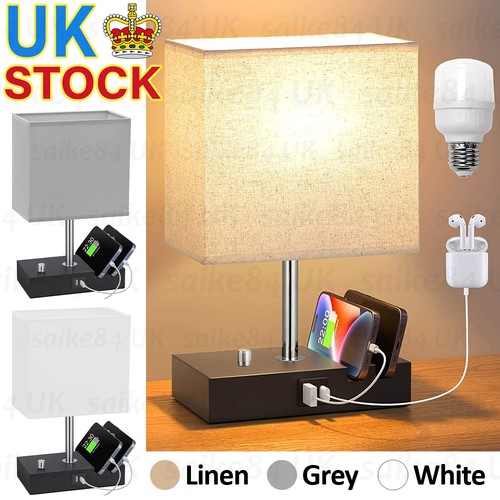 Bedside table lamp - lamp, dimmable