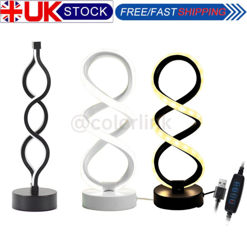 Modern led table lamp - table,