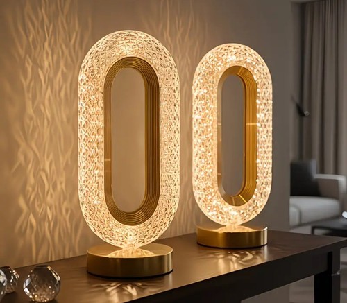 2pcs elegant crystal design - 2pcs,