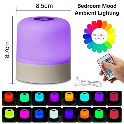 Night light led touch bedside - night,