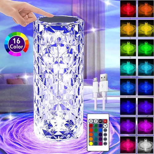 Led crystal table - crystal,