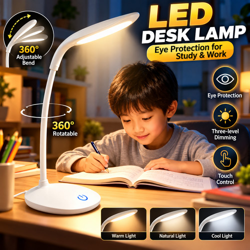 14led flexible touch desk - flexible,