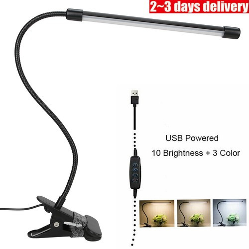 Usb clip desk lamp - lamp, flexible